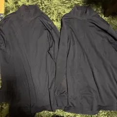 Ignio 紺 タートルネック アンダーシャツSサイズ 2枚セット