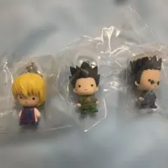 HUNTER×HUNTERめじるしアクセサリー　ゴン　クラピカ　レオリオ