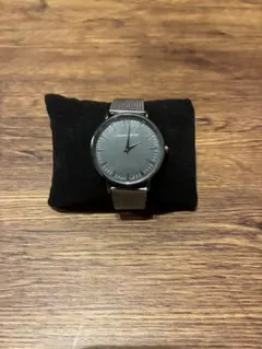 正規品】LARS LARSEN ラースラーセン 腕時計 ネイビーブラックレザー 