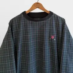 90's POLO GOLF ブラックウォッチ プルオーバー ジャケット
