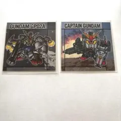 元祖SDガンダム Ⅱ 56 ガンダム試作2号機 48キャプテンガンダムスナック