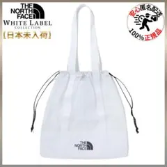 【新品 未開封】ノースフェイス メッシュ 巾着 トートバッグ ホワイトのサムネイル