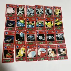 ポケモン ミニ図鑑カード23枚 まとめ売り当時物 カードダス ピカチュウ