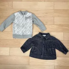 80サイズ　アウターセット　アカチャンホンポ　西松屋