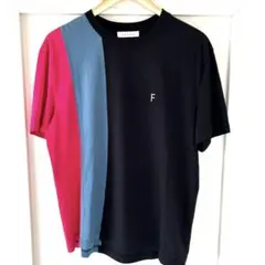 お値下げ‼️【美品】FUTUR Tシャツ マルチカラー クルーネックのサムネイル