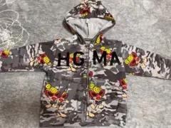 HYSTERIC MINI迷彩柄キャラクター トレーナー・パンツセット