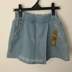 デニムスカート風ショートパンツ