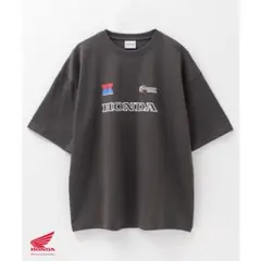 Honda Racing Tシャツ ホンダ レーシング 半袖 XL チャコール