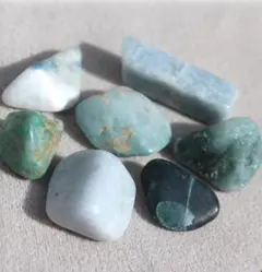 糸魚川翡翠 多色セット 原石 計9.3g