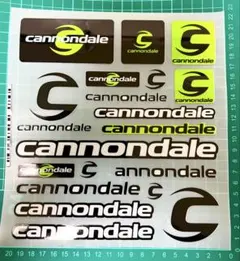 タイムセール cannondaleの防水耐候ステッカーのサムネイル