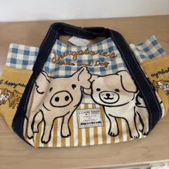 drug store's トートバッグ ブタと犬のサムネイル