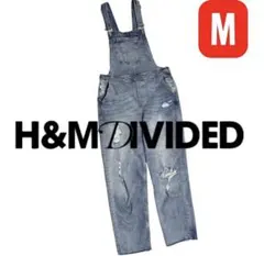 H&M DIVIDED ダメージ加工 サロペット　サロペット　オールインワンのサムネイル