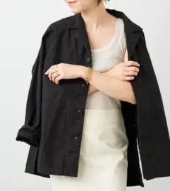 新品　タグ付き　Plage プラージュ　 Armyシャツジャケット New　36