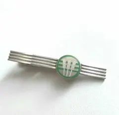 ネクタイピン　矢羽根　レトロ　ビンテージ　クリップ　m154