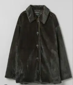 【美品】JEANASIS ファーハーフコート