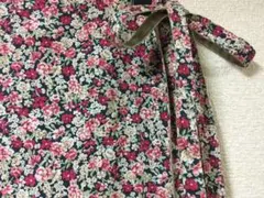 ル クール ブラン！花柄巻きスカート
