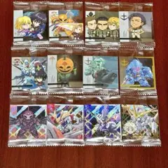 にふぉるめーしょん 機動戦士ガンダム シールウエハース　シール　１２枚セット