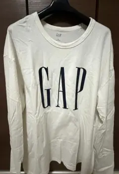 GAP ロゴ ロングスリーブ Tシャツ ホワイト XLのサムネイル