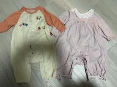 ミキハウス刺繍入りロンパース