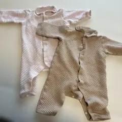 UNIQLO キルトカバーオール 80サイズ　2着セット