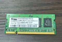 ProMOS 512MB DDR2-800 メモリー