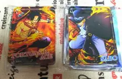 ワンピース　サボ　エース　輩アクリルコレクション