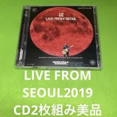 U2 LIVE FROM SEOUL 2枚組CD