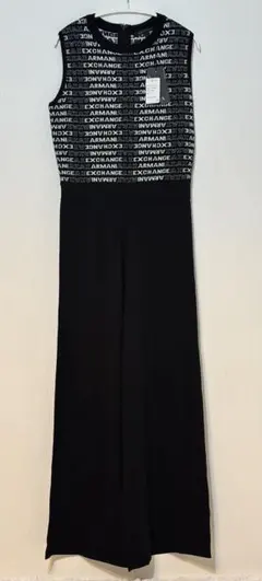 新品 ARMANI EXCHANGE ノースリーブ オールインワン ブラック Sのサムネイル