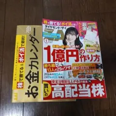 ダイヤモンド・ザイ１月号付録付き