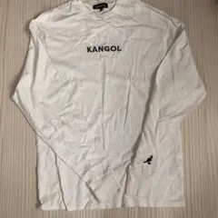 KANGOL 長袖カットソー ホワイト Mサイズのサムネイル