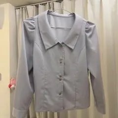 Proportion ブラウス ライトブルー Mサイズのサムネイル