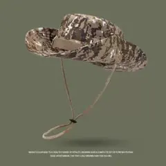 サファリハット　ブーニー　帽子　迷彩 アウトドア　カモフラ　キャンプ　釣り　軽量