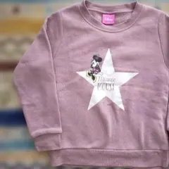【☆lavender☆様専用】　ミニーマウス　ラベンダー　トレーナー　2点セット