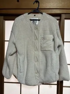 marimekko ボアジャケット クリーム色