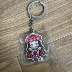 鬼滅の刃 キーホルダー 花冠　ねづこ