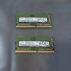 Samsung DDR4 8GB 2枚セットノートパソコン用 動作確認済みです