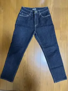 CINEMA CLUB ダークデニム スリムフィットパンツ