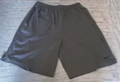 NIKE ハーフパンツ　DRI FIT Lサイズ　グレー