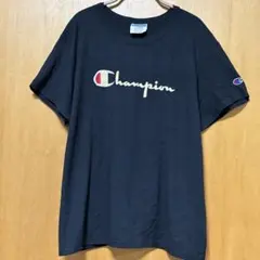Champion チャンピオンブラック Tシャツ 【XLサイズ】