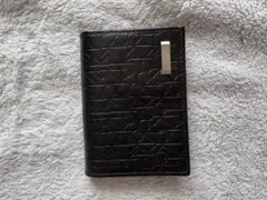 Calvin Klein ブラックレザー名刺入れ