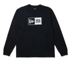 NEWERA ロゴＴ ロンT ボックスロゴ ホワイト 長袖Tシャツ ニューエラのサムネイル