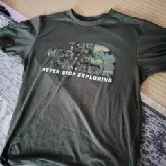 THE NORTH FACE 迷彩 Tシャツ M　カーキ