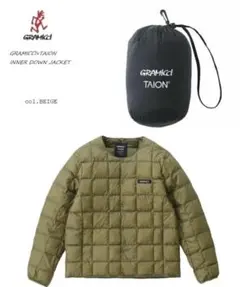 GRAMICCI×TAION インナーダウンジャケット