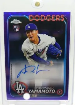 5】山本由伸 直筆サイン 2025 Topps Finest NPB - メルカリ