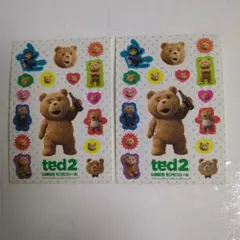テッド2 公開記念 モフモフシール2枚