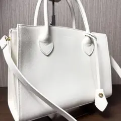 極美品 サマンサタバサ 2WAYトートバッグ レザー A4収納 自立