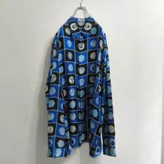 激レア　アーカイブ　ジャンニヴェルサーチ　家紋柄　総柄　シャツのサムネイル