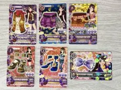 アイカツカード　紫吹蘭　6枚セット