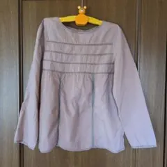 ボンポアン☆長袖チュニック☆レース☆10a