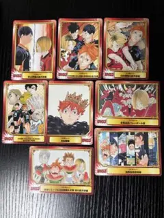 ハイキュー!!アニメイトジャンプフェア 集英社コミックフェスティバル 8枚セット